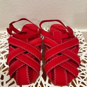 FARM RIO Red Women's Sandals